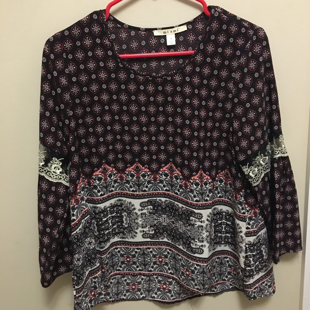 Boutique printed top